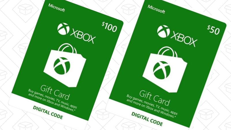 $100 Xbox Live Gift Card, $80 with code FLASH20$50 Xbox Live Gift Card, $40 with code FLASH20
